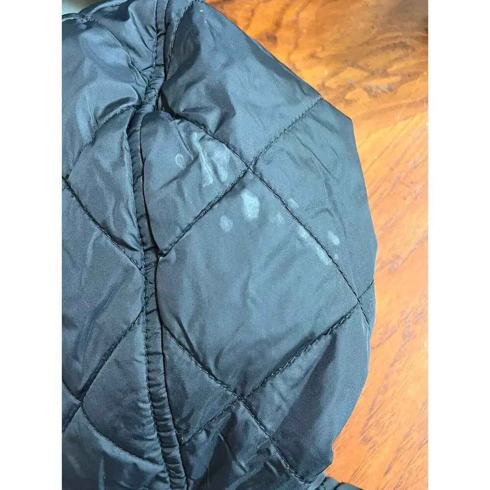 Converse girls quilted hooded jacket age 4-5 years 5 S